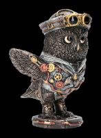 Steampunk Figurine - Owl Dixie Cup