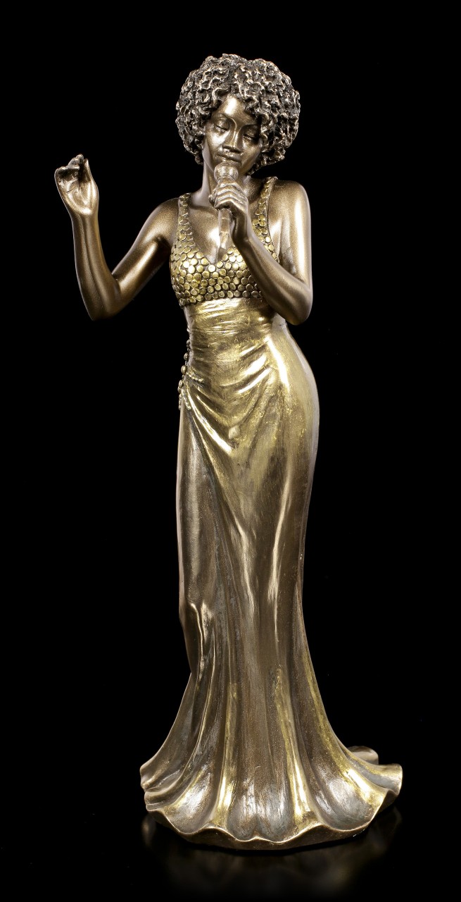Female Jazz Singer Figurine