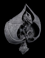Wall Plaque - Dragon of Spades by Stanley Morrison