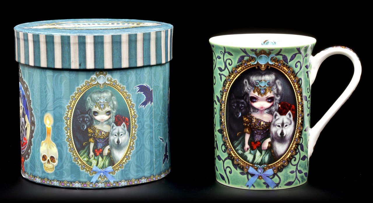 Fairy Porcelain Mug - Loup Garou la Grand Pretresse