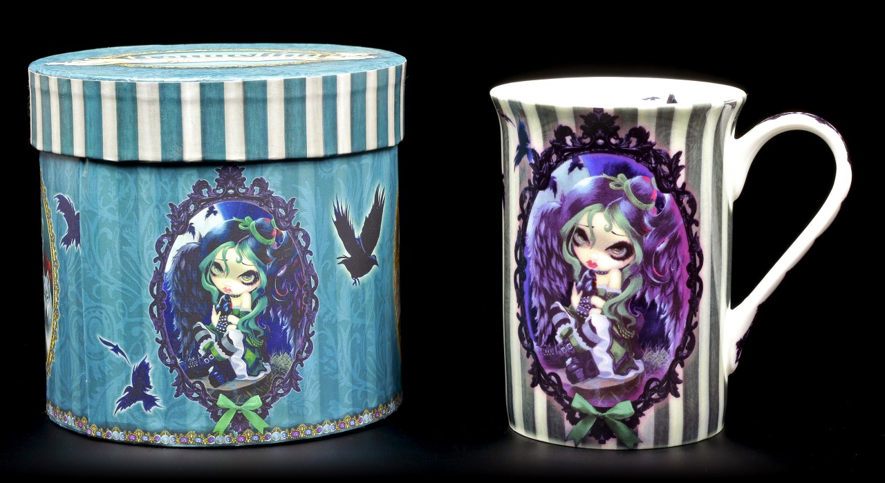 Fairy Porcelain Mug - Perched & Sat & Nothing More