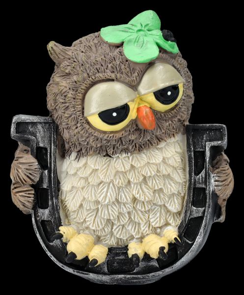 Funny Owl Figurine - Lucky Charm