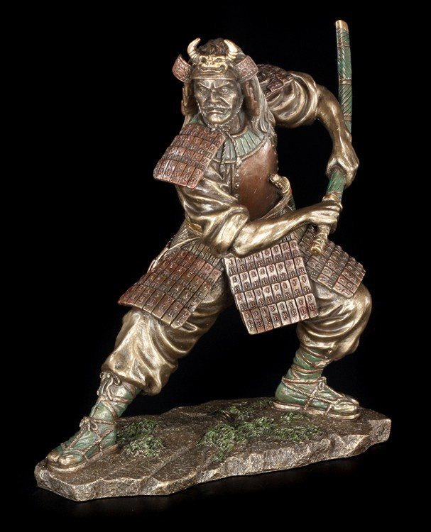 Samurai Krieger Figur Kenjutsu