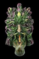 Bookends - Green Man with Pipe