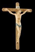 Porzellan Kruzifix - Jesus