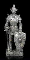 Brieföffner - Ritter mit Schwert und Schild