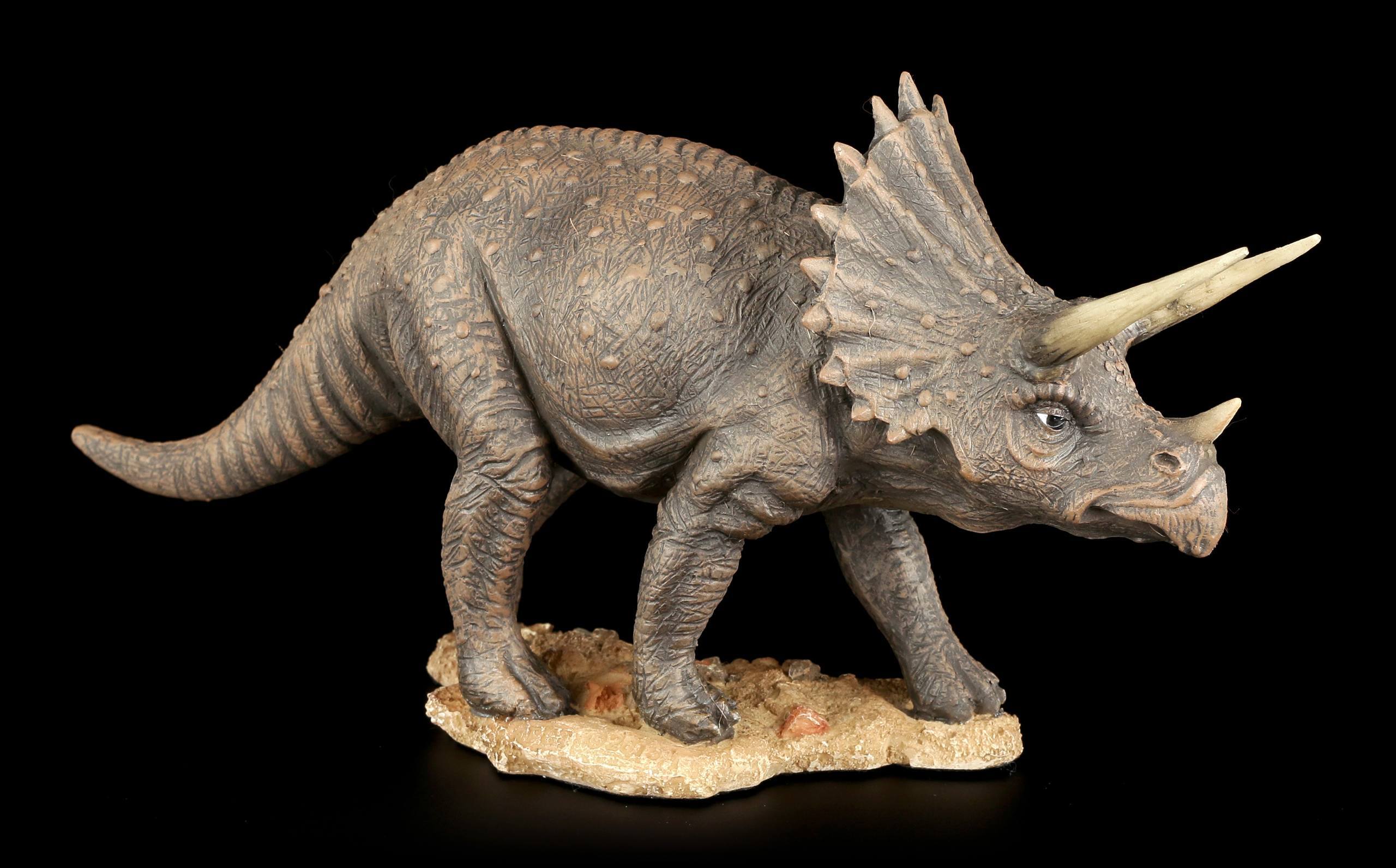 Triceratops Figur bunt  Dinosaurier  www.figurenshop.de