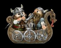 Funny Viking Figurine - Happy Boat Trip