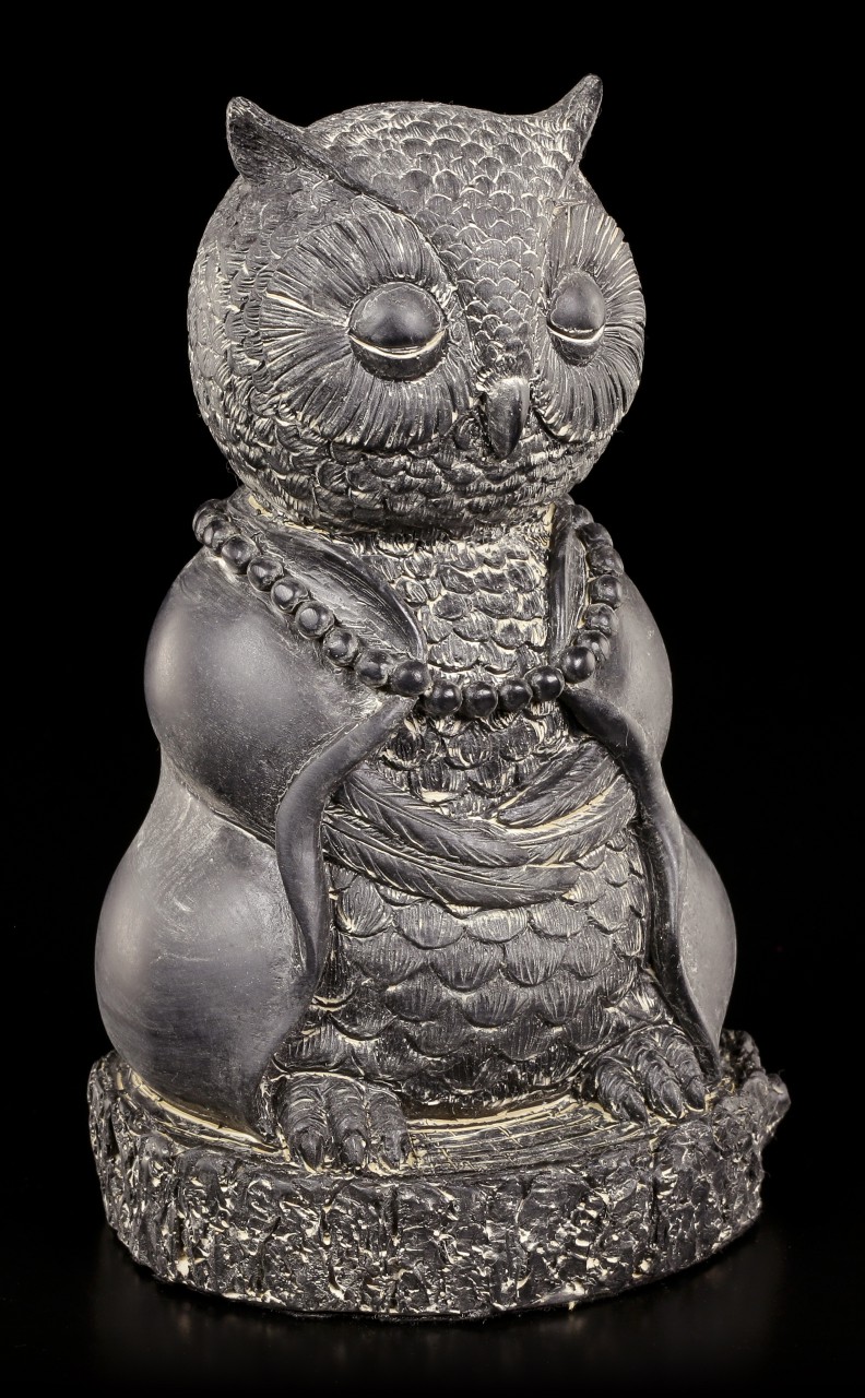 Buddha Figur - Meditierende Eule