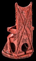 Celtic Goddess Figurine - Queen Maeve - red