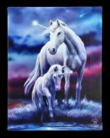 Small Canvas Unicorns - Eternal Bond