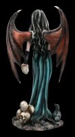 Dark Angel Figur - Vampirin Samira mit Totenkopf