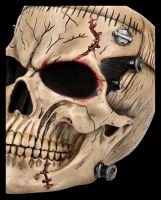 Frankenstein Skull Figurine – The Monster of Madness