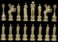 Schachfiguren Napoleon - Metall mittelgroß