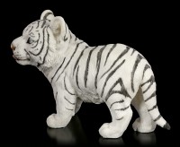 White Tiger Figurine - Baby Plodding