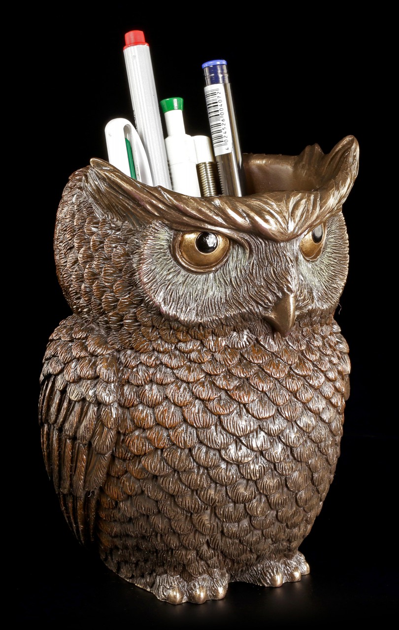Owl Pen Holder - The Wise One