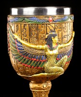 Goblet - Egyptian Goddess Isis