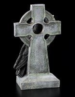 Celtic Cross with Raven