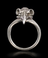Small Rabenschadel - Alchemy Gothic Ring