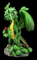 Dragon Figurine - Lucky Clover