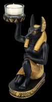 Tealight Holder - Anubis Figurine Kneeling