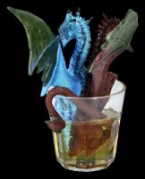 Dragon Figurine Cocktail - Gin and Tonic