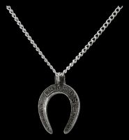 Hufeisen Totenkopf Anhänger - Mala Fortuna von Alchemy