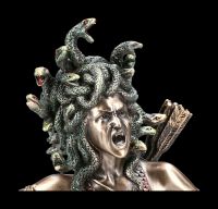 Medusa Figur - Gorgone mit Bogen