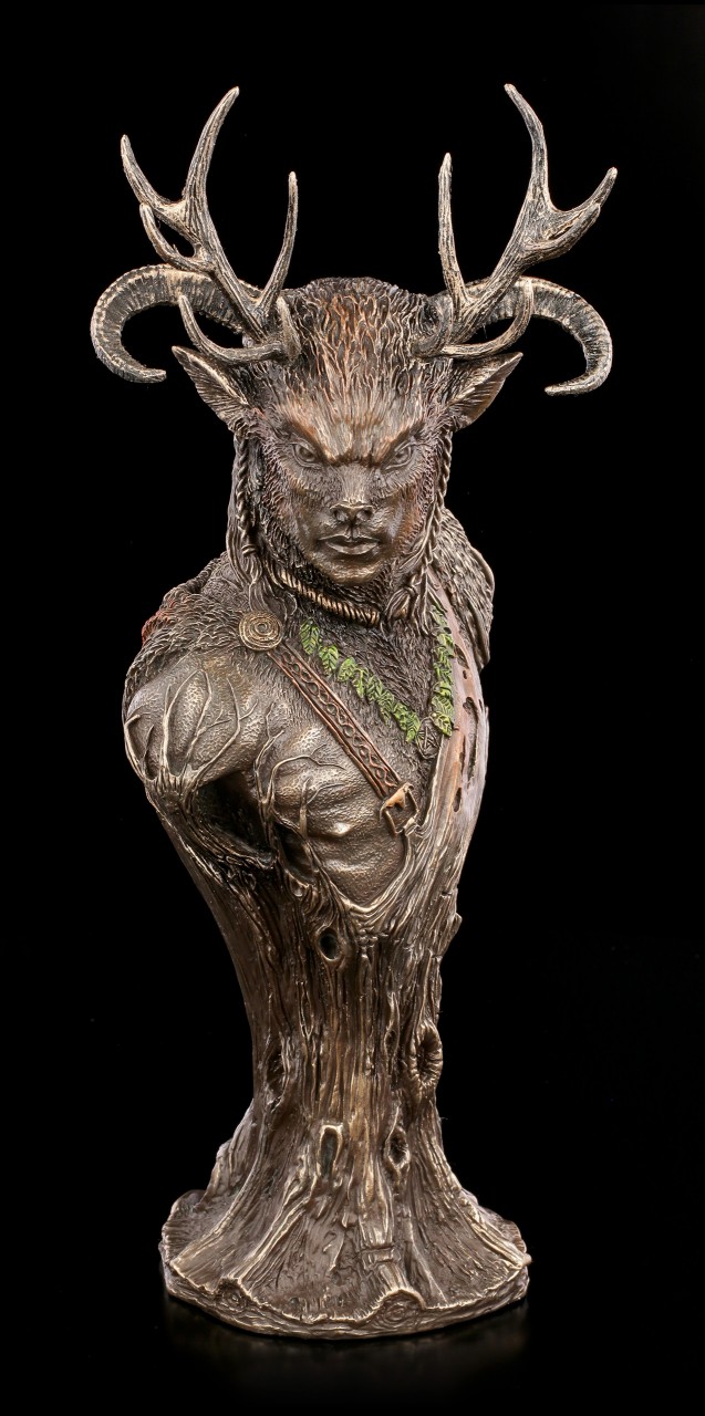 The Horned God Cernunnos Bust | Gods | Figures | Gothic-Shop | www ...