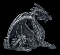 Gothic Dragon Figurine - Horn Dragon
