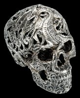 Skull - Cranial Drakos - silver