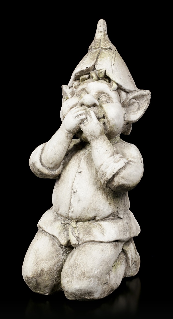 Troll Garden Figurine - Keeps his Mouth closed