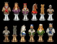 Chessmen Set - Medieval Busts
