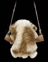 Hanging Dog Figurine - Shih Tzu Puppy