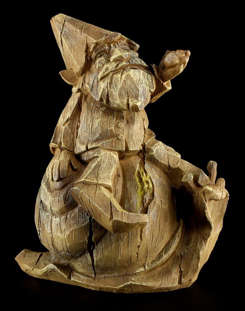 Zwergen Figur - Gilmond in Holzoptik