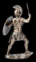 Spartan Warrior Figurine with Shield
