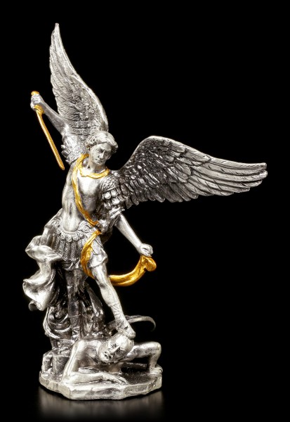Archangel Michael Figurine - Pewter