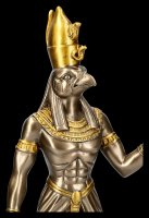 Egyptian Warrior Figurine - Horus - bronzed