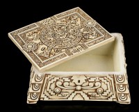 Aztec Box with Maya Calendar