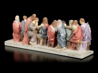 The Last Supper by Leonardo da Vinci - colored