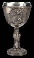 Viking Goblet - Raven Hugin and Mugin