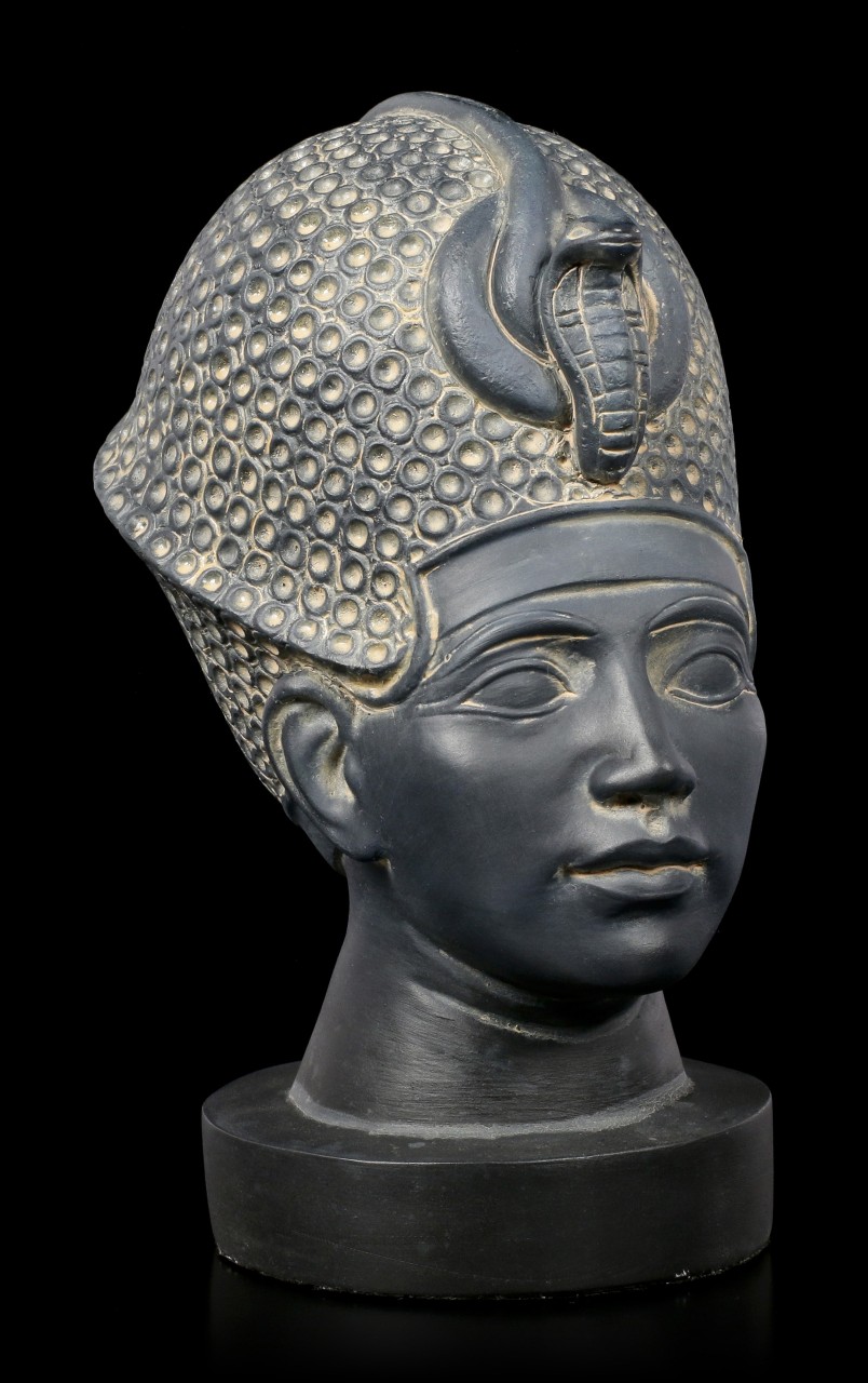 Tutanchamun Bust with Khepresh