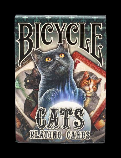 Spielkarten mit Katzen-Motiven