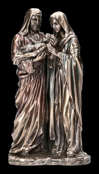 Heilige Familie Figur - Josef & Maria mit Jesuskind