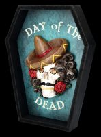 Wanddeko Sarg - Day Of The Dead