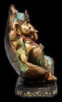 Ganesha Figurine on Throne