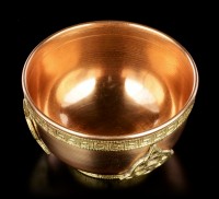Ritual Copper Bowl with Triquetra small