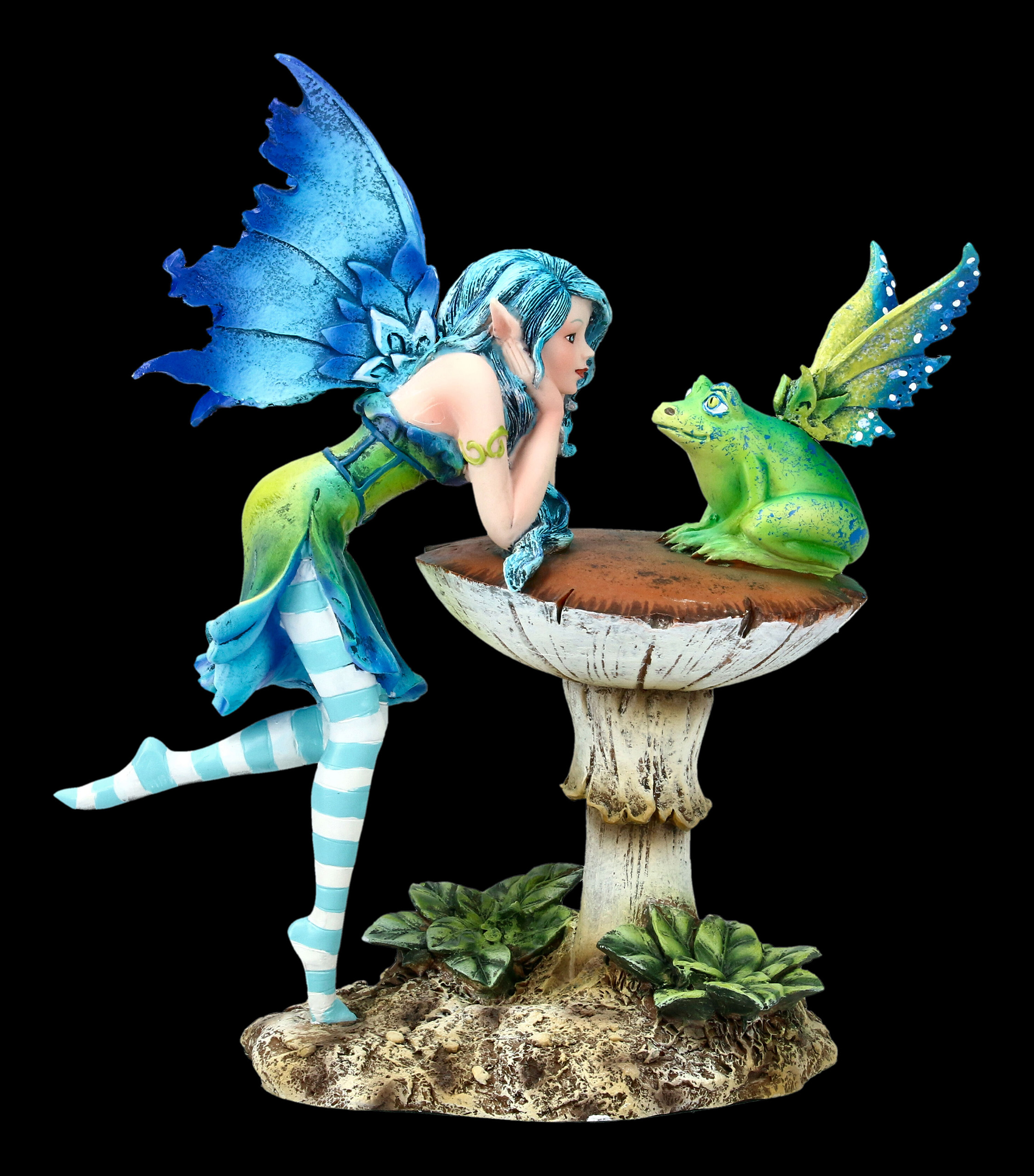 Fee Fantasy Cup Fairy Autumn by Amy Brown Elfen Figur in Tasse 