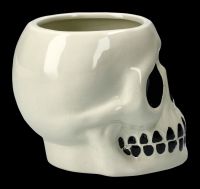 Ceramic Plant Pot - Spooky Skull