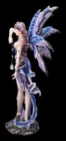 Große Lavenda Fairy - mit Glaskette